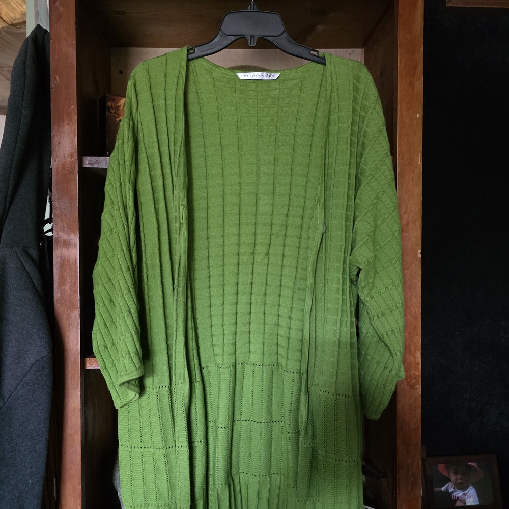 Peter Nygard Olive Knit Sweater